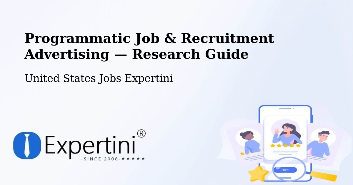 Programmatic Job & Recruitment Advertising — Research Guide – Cameron